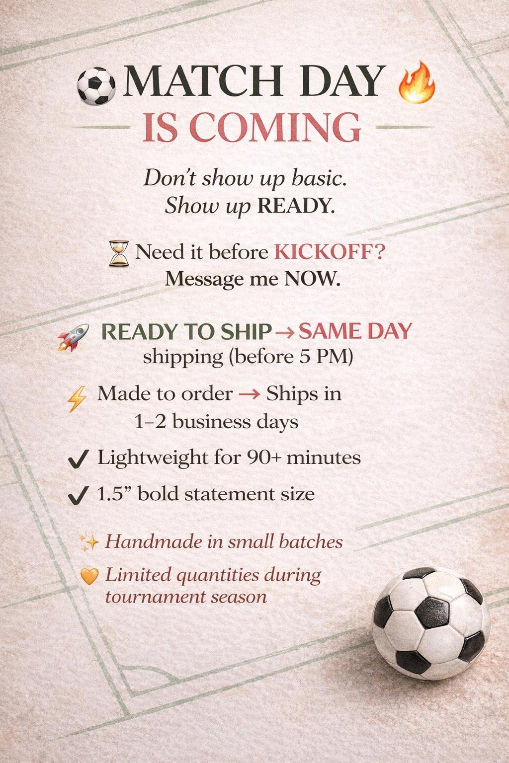 Soccer Ball Earrings for Women – Dangle Drop – Game Day Jewelry – Soccer Fan Gift – Polymer Clay – Handmade
