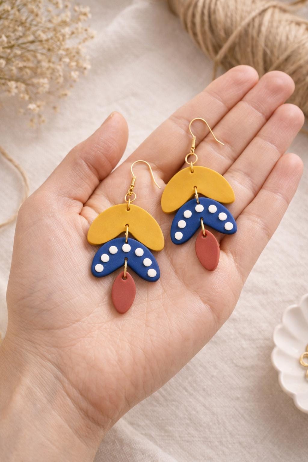 Venezuela Flag Earrings | 100% Net Profits Donated | Gift for Venezuela