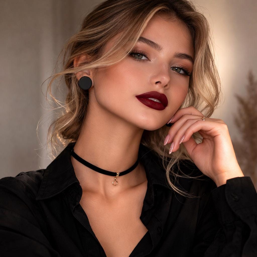 Matte Black Marble Stud Earrings Set, Minimalist Stainless Steel Jewelry