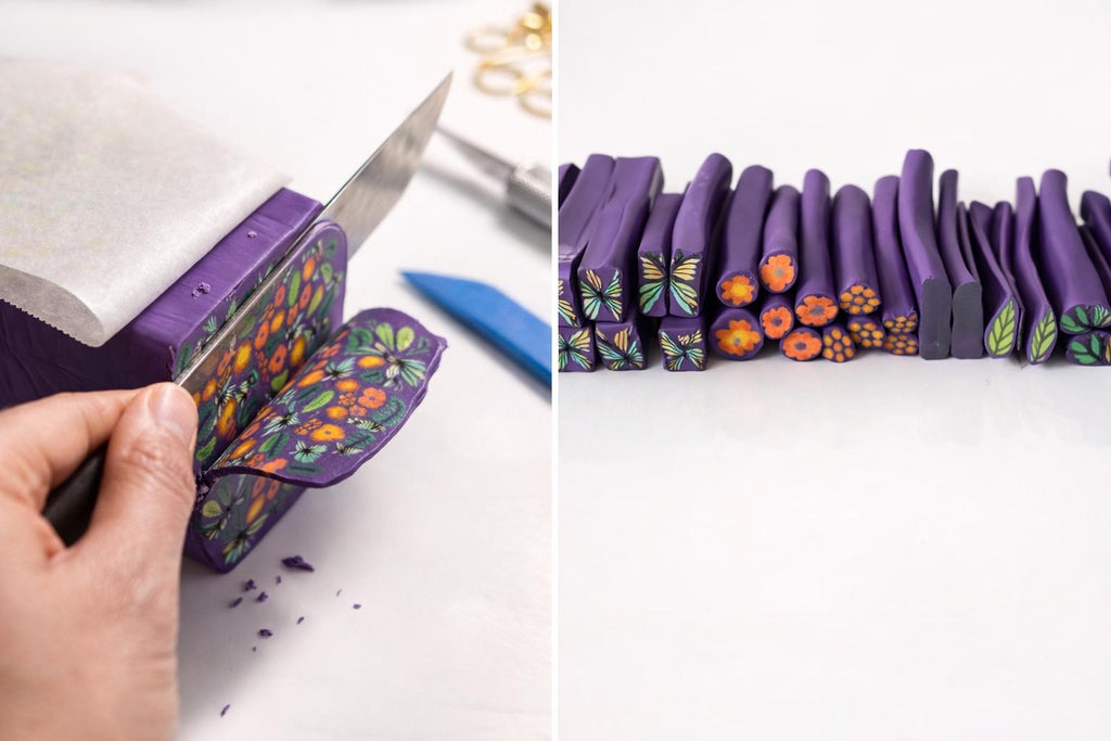 Floral Polymer Clay Earrings – 18K Gold Plated Hooks – Handmade Lightweight Earrings – Colorful Statement Jewelry Gift for Her