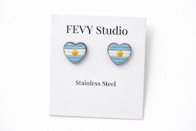 Argentina Earrings Set, 3 Pair Soccer Earrings Bundle, Game Day Earrings, Argentina Fan Jewelry, Football Earrings Set, Futbol Accessories