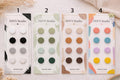 Polymer Clay Stud Earrings Set, Stainless Steel Posts, Minimalist Studs Pack, Neutral Pastel Color Earrings, Everyday Earring