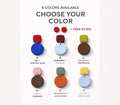 Handmade Polymer Clay Statement Earrings, Modern Color Block Design, Lightweight Comfort