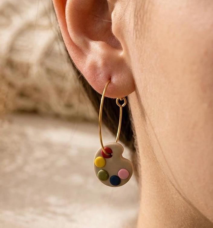 Handmade School Earrings Set, 6 Pairs Teacher Student Gift
