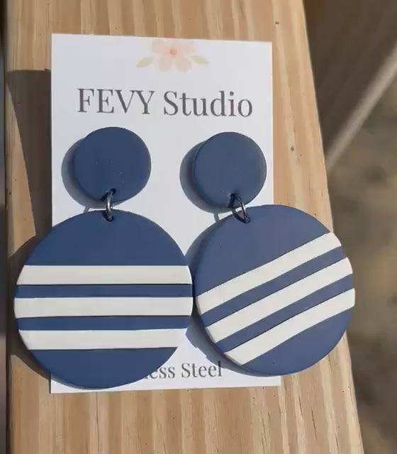 Mustard Statement Earrings, Mustard Polymer Clay Earrings, Modern Geometric Dangle Earrings, Lightweight Handmade Earrings, Gift for Her